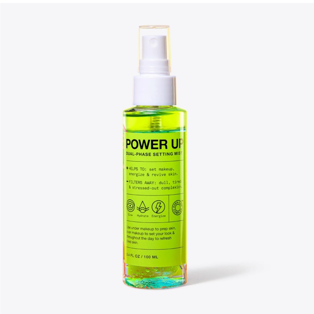 NWT! INN BEAUTY POWER UP 3 IN 1 FACE MIST TONER SETTING SPRAY